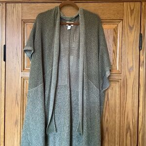 Gorgeous Olive Green Sweater/lounge/Coverup/